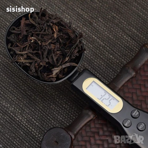 Електронна мерителна лъжица до 500g с точност 0.1g – за подправки, кафе и протеин 4739, снимка 4 - Други стоки за дома - 53978299