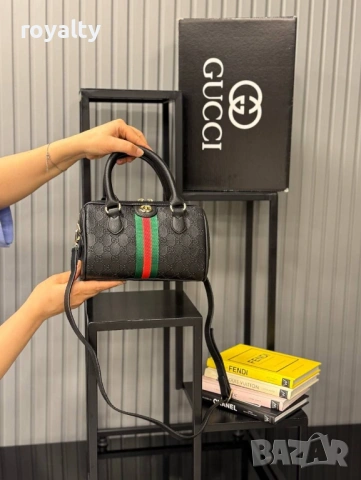 Gucci Нова Стилна Дамска Чанта Гучи Различни Цветове , снимка 2 - Чанти - 54610322