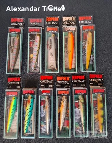 Воблери Rapala Original floating, снимка 4 - Такъми - 54674220