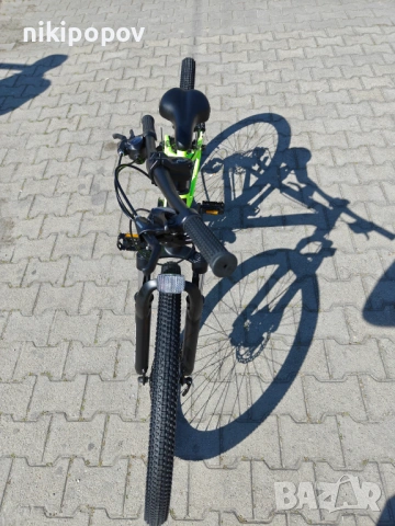 BG Алуминиев велосипед 26" NINJA жълт, снимка 6 - Велосипеди - 54334953