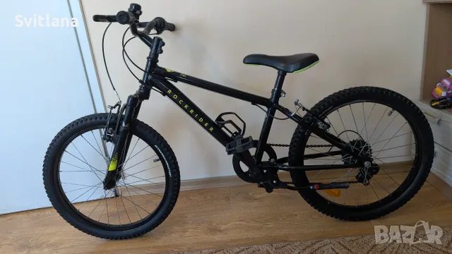 Детски планински велосипед ROCKRIDER EXPLORE 500, 20" (Decathlon) с 20-инчови гуми. , снимка 12 - Велосипеди - 55604520