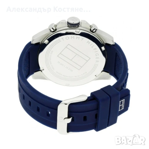 Нов часовник Tommy Hilfiger Decker 1791349 - гаранция, снимка 3 - Мъжки - 55213865