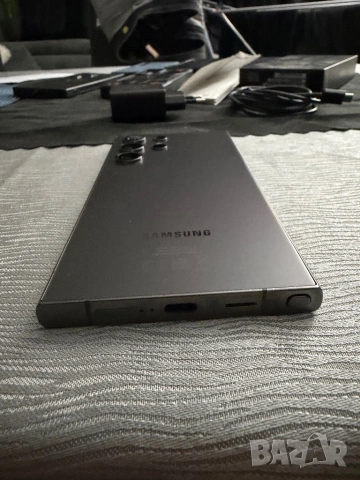 Samsung Galaxy S24 Ultra 256GB Titanium Black• Като нов • Гаранция • Плен комплект + кальфи, снимка 6 - Samsung - 54248393