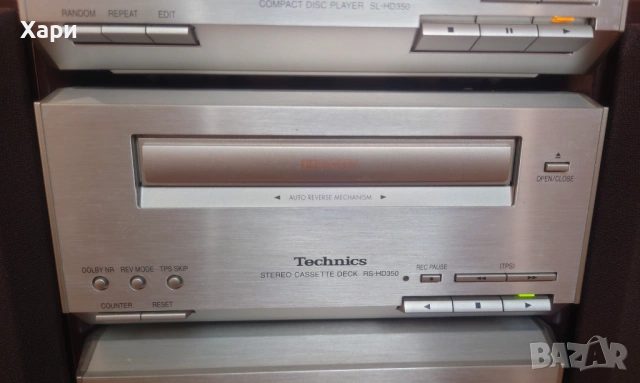 Technics HD-350 стерео уредба, снимка 4 - Аудиосистеми - 54663436