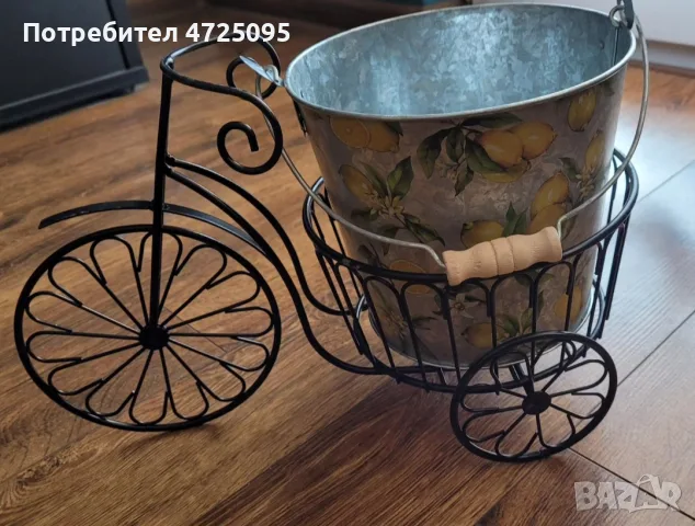 Кашпа велосипед