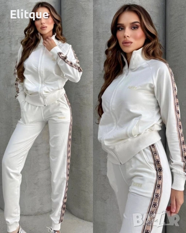Спортно-елегантен дамски екип GUESS – горнище и долнище, снимка 2 - Спортни екипи - 54585720