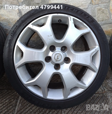 Джанти Opel OPC 5х110 17" 7J ET47, снимка 3 - Гуми и джанти - 54948061