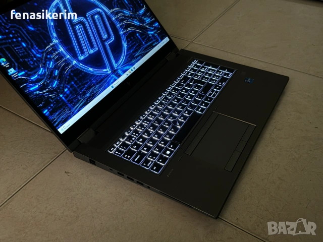 17.3' Full HD Core i7-11850H Zbook Fury 17 G8 64GB DDR4/1TB NVMe/Nvidia RTX A5000 16GB, снимка 6 - Лаптопи за игри - 54703829