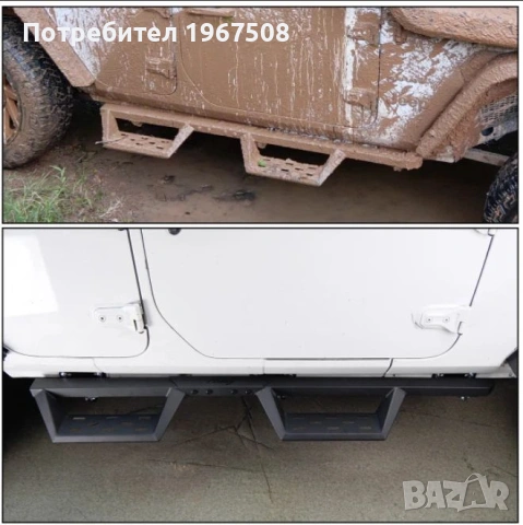 Степенки за Jeep Wrangler JL 18 - 26, снимка 6 - Части - 54577550