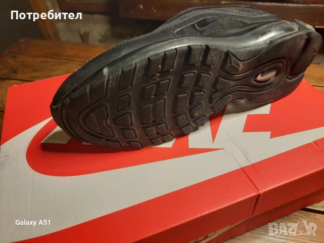 Nike Air Max 97 Black, снимка 10 - Маратонки - 54874831