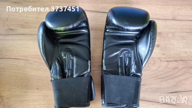 Боксови ръкавици Adidas + бинтове, снимка 3 - Бокс - 54965163