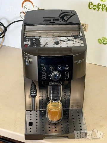 Кафемашина кафе автомат delonghi magnifica smart с гаранция, снимка 6 - Кафемашини - 54131595