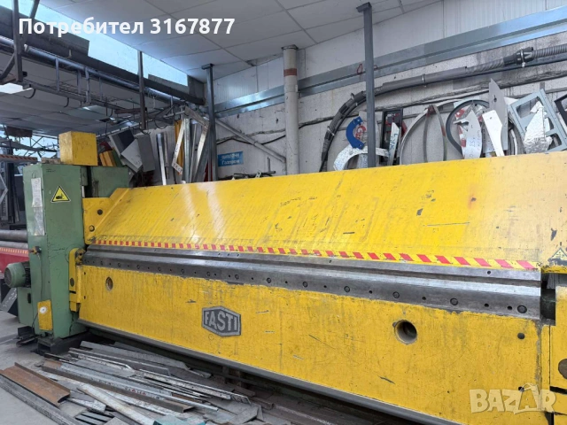 Машина за огъване Абкант FASTI 215-40-4 , снимка 4 - Други машини и части - 54353215