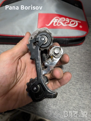 Ретро Дерайльор Shimano STX Дълго Рамо, снимка 3 - Части за велосипеди - 55262532