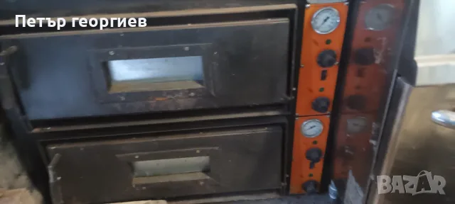 фурна за пици двойна