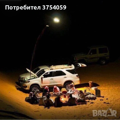 Светодиоден СОВ панел 4.5м 50W 4800LM 6400K, снимка 5 - Прожектори - 55202331