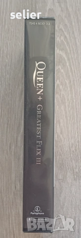 Queen – Greatest Flix III Оригинална VHS касета+ книжка Издание 1999г Състояние:VG+ Цена:15 евро  То, снимка 4 - Други жанрове - 55011678
