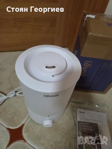 Чисто нов ултразвуков овлажнител за въздух Levoit Dual 150, снимка 3 - Овлажнители и пречистватели за въздух - 55435823
