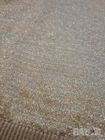 Златиста блуза Mango Манго размер М, снимка 2 - Блузи с дълъг ръкав и пуловери - 54089776