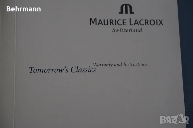 Maurice Lacroix Les Classiques 40 mm 18k Rosegold Automatik, снимка 5 - Други ценни предмети - 55562705