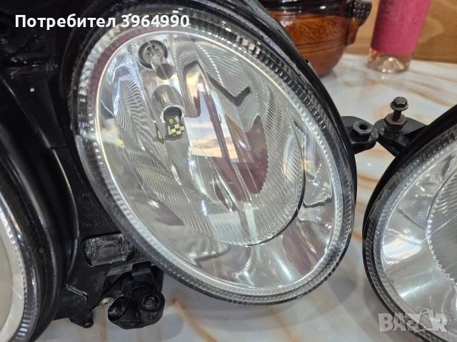 Кристални Оригинални КСЕНОНОВИ фарове за Мерцедес Еклас W211 , снимка 3 - Части - 54655057