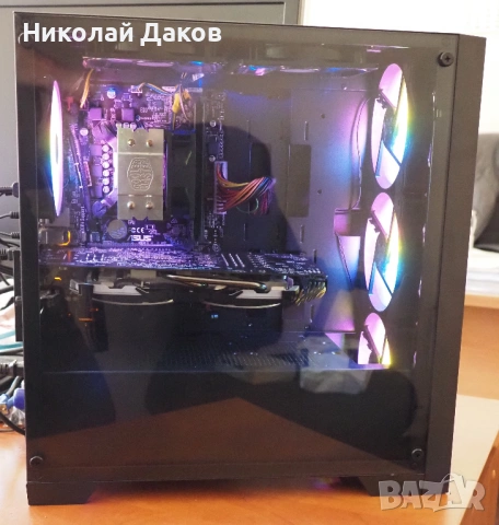 Добра I5 7th gen. гейм машина за FullHD игри на средни, снимка 2 - Геймърски - 54641765
