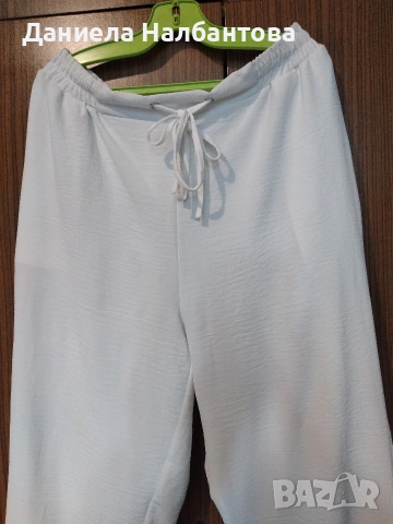 Бял панталон за макси дами 2XL , снимка 3 - Панталони - 54801899