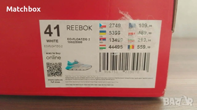 Маратонки за бягане REEBOK 41 номер, снимка 4 - Маратонки - 54542320
