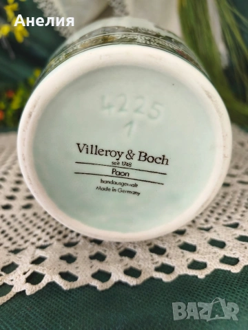 Villeroy & Boch Paon чиния за стена и ваза , снимка 9 - Декорация за дома - 55179808