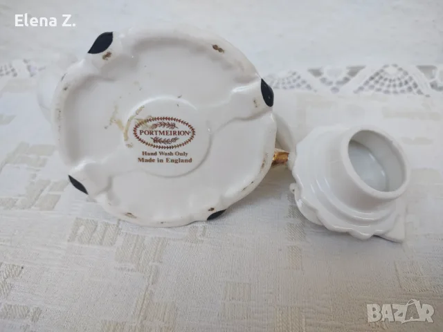 Малък колекционерски чайник Pomona Table Portmeirion и Cardew, снимка 8 - Декорация за дома - 55692181