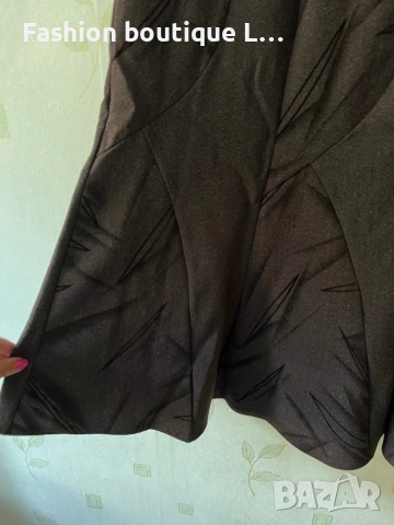 Нова с етикета дълга кафява пола с цип на гърба 🤎 Налични размери M , L , XL , XXL 🤎, снимка 3 - Поли - 54703000