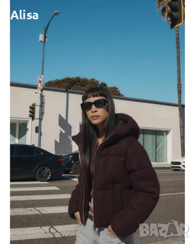 Ново зимно яке на Зара, снимка 3 - Якета - 54042533