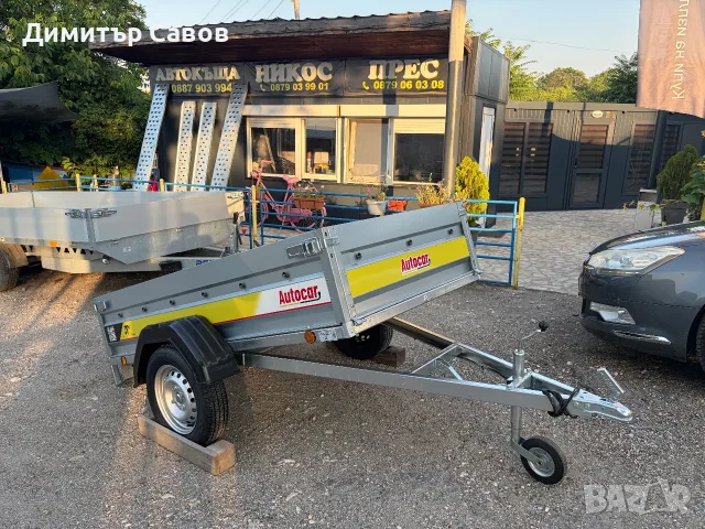 Туристическо, самосвално ремарке AUTOCAR TANK 210 до 750kg., снимка 8 - Ремаркета - 55360430