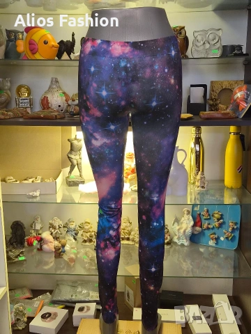Еластичен клин с космически десен / Галактика (Galaxy print), снимка 5 - Клинове - 55044586