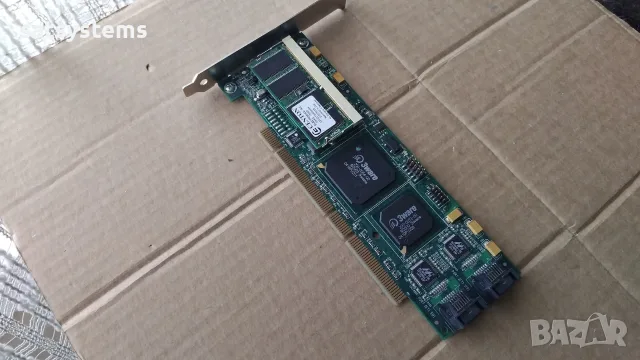  3ware Escalade 9500S-4LP 4-Port SATA PCI-X RAID Controller Card, снимка 4 - Други - 55333104