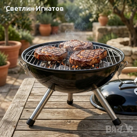 Туристическо Барбекю ТОП ЦЕНА, снимка 4 - Барбекюта - 54227692