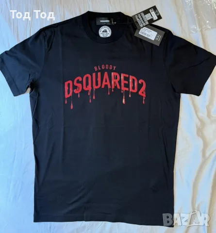 оригинална Dsq2 Bloody , снимка 2 - Тениски - 55599460