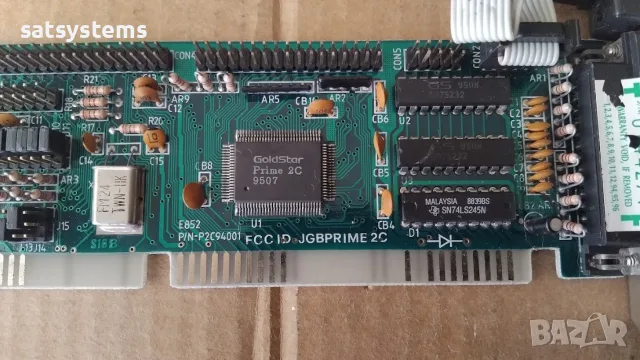 Mitsubishi P2C94001 16-bit ISA Multi Controller IDE FLOPPY COM Print Card, снимка 7 - Други - 55340425
