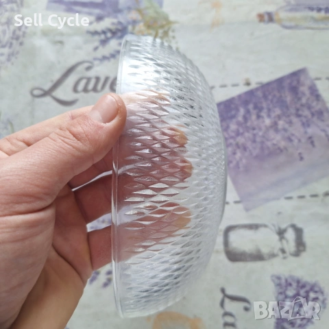 ✅КРИСТАЛНА КУПА - 20 см.❗, снимка 3 - Други - 53989168