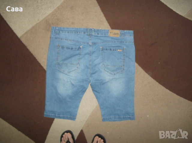 Къси дънки CAMEL, N+1 JEANS  мъжки,2-3ХЛ, снимка 4 - Къси панталони - 55052472