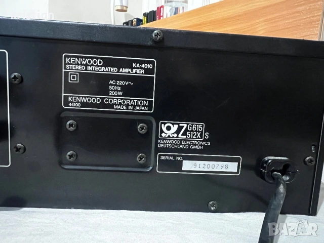 Kenwood KA-4010 – Истински транзисторен класик (Made in Japan), снимка 4 - Ресийвъри, усилватели, смесителни пултове - 54752249