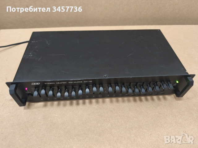 Еквалайзер BST IDT-100 STEREO GRAPHIC EQUALIZER 2X10 бандов , снимка 5 - Ресийвъри, усилватели, смесителни пултове - 55119064