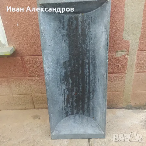 Поцинковано корито, снимка 2 - Бидони, бурета и бъчви - 55669442