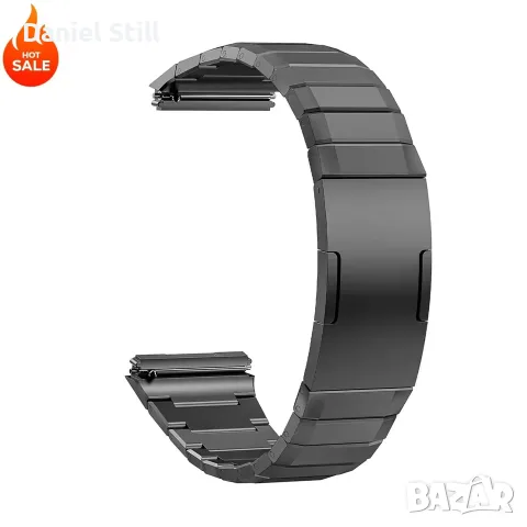 Оригинална титаниева каишка Luxury Quick Release 22mm за Huawei Watch GT5 Pro 46mm, снимка 5 - Каишки за часовници - 52984734