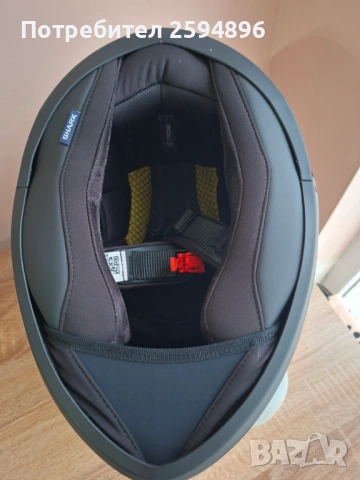 Каска Shark Ridill 2 Bersek Black Red - размер S, снимка 6 - Аксесоари и консумативи - 54017843