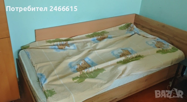 Легло единично, снимка 2 - Спални и легла - 54551536