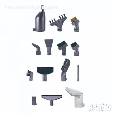 Прахосмукачка  Voltz OV51006A, 1750W, за килими и тапицерии, пара, дезинфекция с пара, 18 kPa,, снимка 4 - Прахосмукачки - 55618666