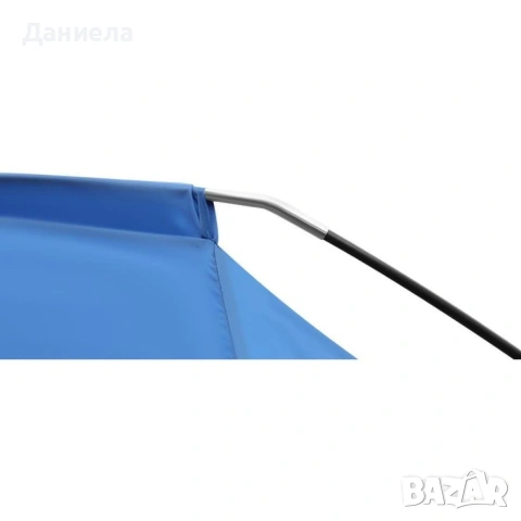Семейна палатка XXL за плаж и градина с UV50+ защита и водоустойчив под – 273x195x177 см, снимка 8 - Палатки - 54767571