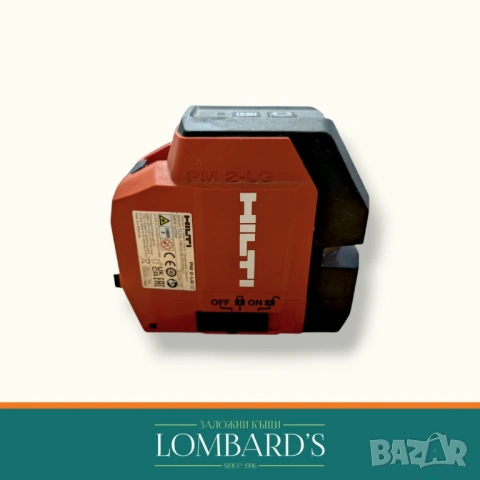 Лазерен нивелир Hilti PM 2 LG 02, N: 44154478, снимка 3 - Измервателни инструменти - 54817841