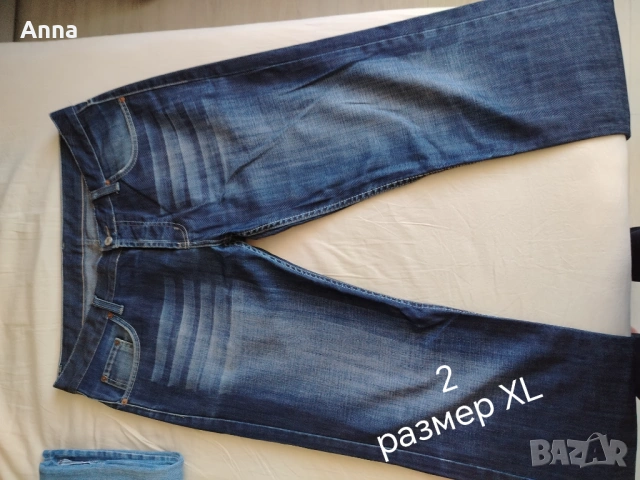 Мъжки дънки L и XL размер, снимка 3 - Панталони - 54323401